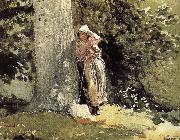 Winslow Homer Tired state painting